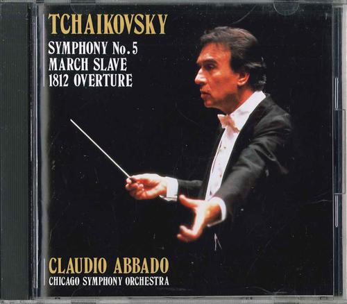 CD CLAUDIO ABBADO - Tchaikovsky Symphony No.5 FCCC30545 SONY Japan Classical Used