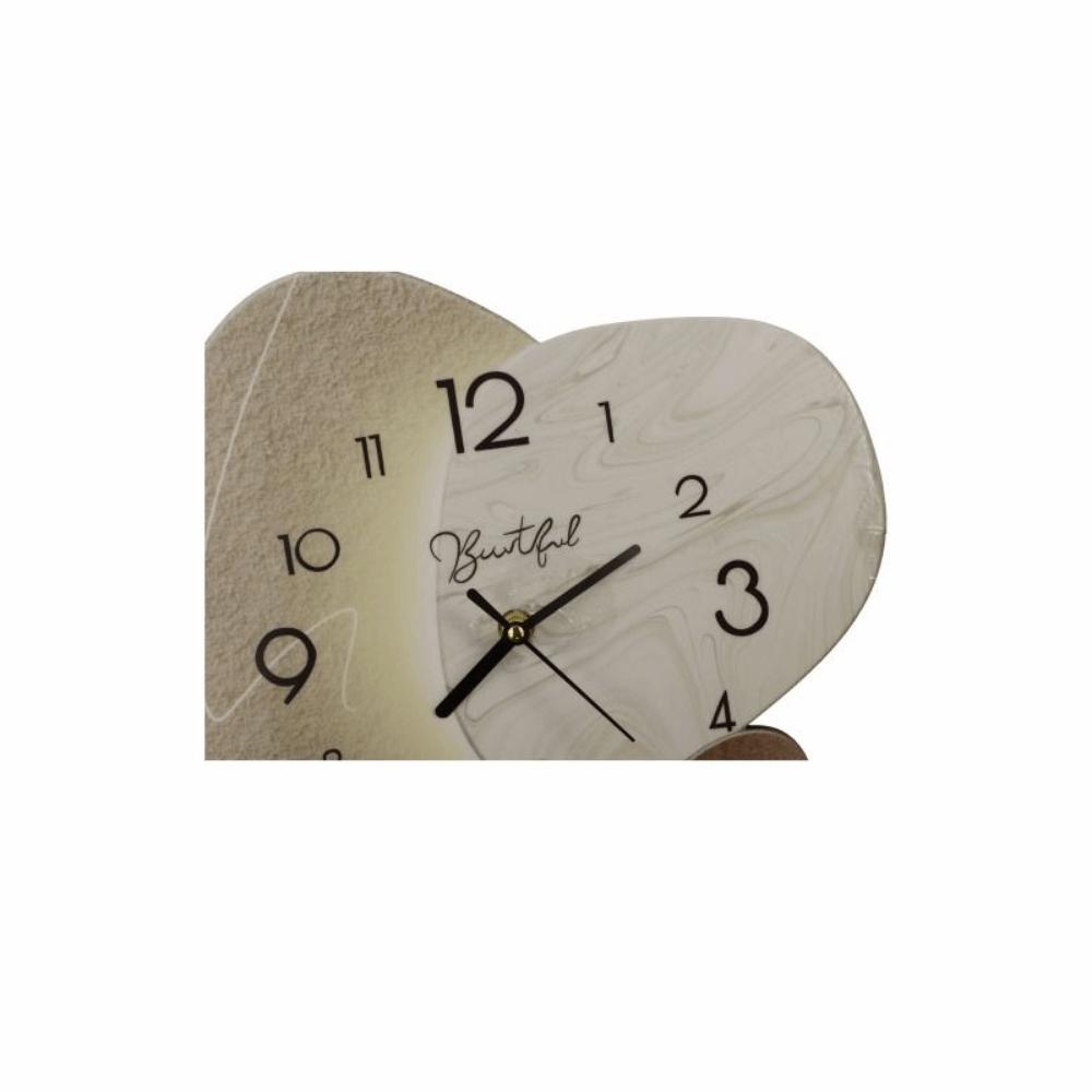 Nordic Digital Wall Clock High-end Wall Hanging Clock Simple Wall Painting Light Dining Table