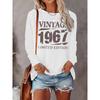 pure cotton women's spring and autumn loose comfortable cartoon cat