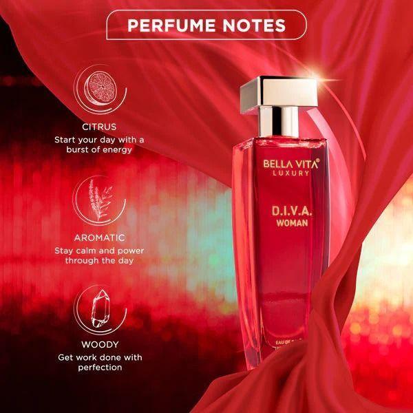 Женская парфюмированная вода Д.И.В.А. (100 мл), D.I.V.A. Woman Eau De Parfum,  Bella Vita