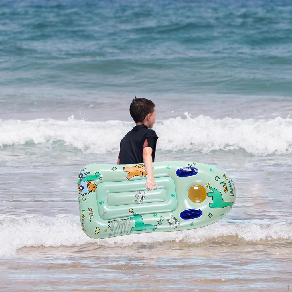 Детская надувная доска для серфинга ПВХ Портативный серф-поплавок Водные развлечения