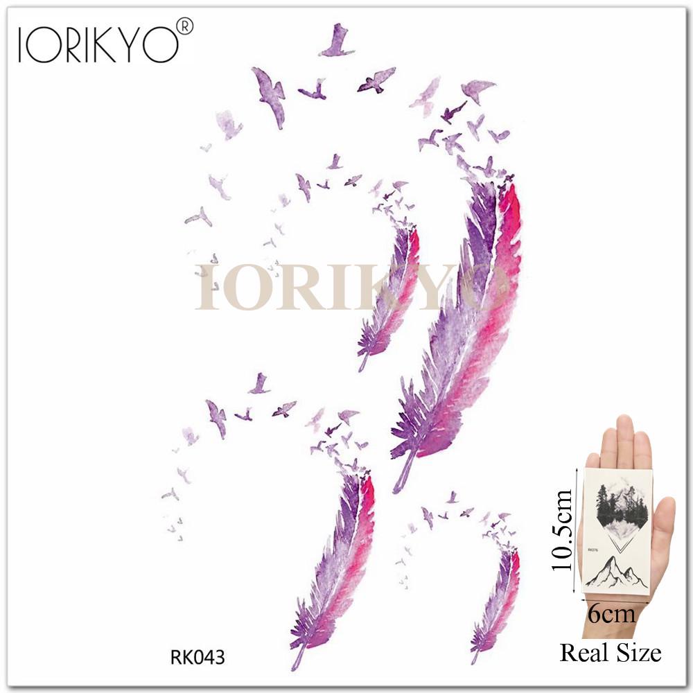 Временная геометрическая татуировка