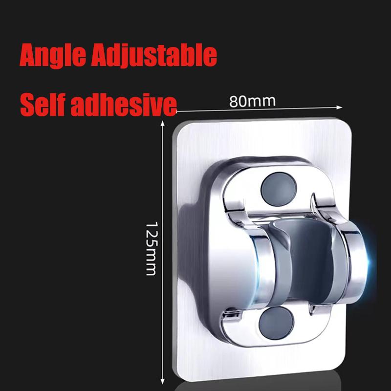 Универсальный держатель для душевой лейки, регулируемый держатель для душевой рейки, аксессуары для ванной комнаты, сменный кронштейн для ручного душа для направляющей штанги