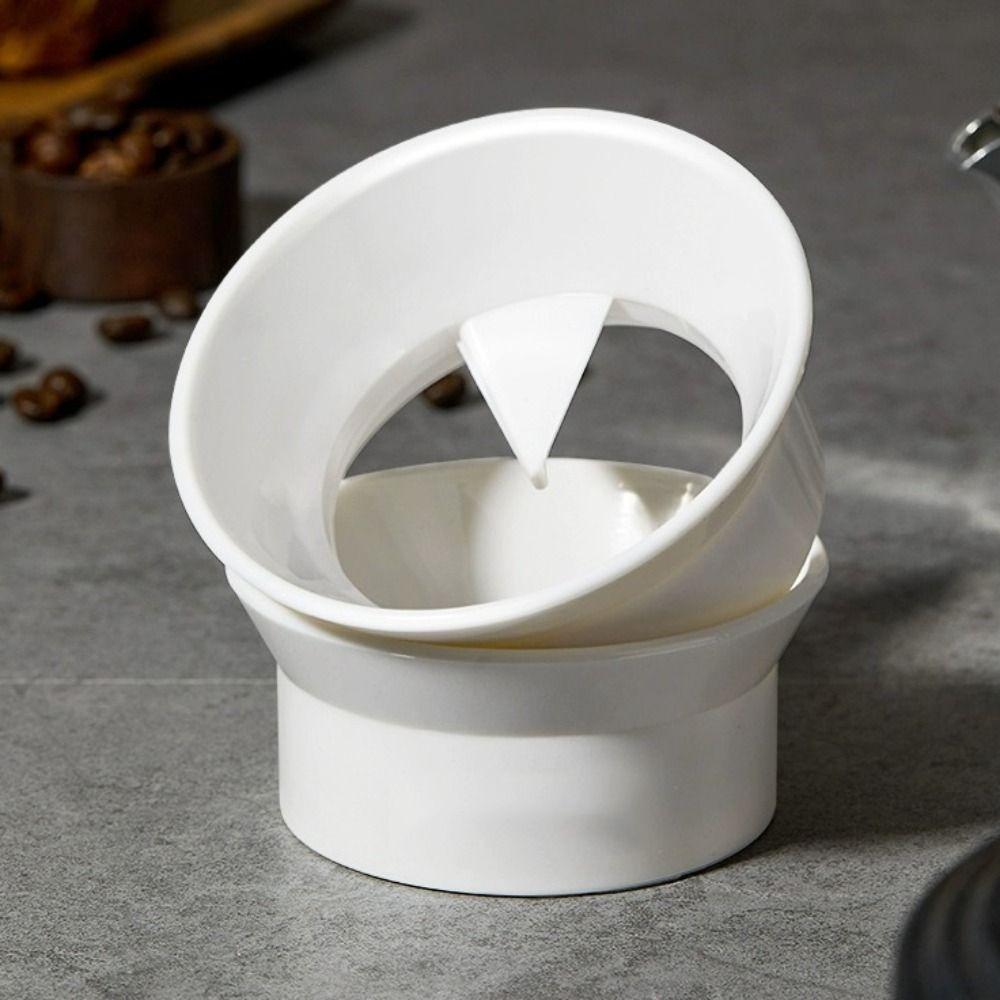 Anti-spill Powder Rotary Powder Dosing Ring Universal Coffee Pot Powder Ring Moka Pot Tamper  Cafe