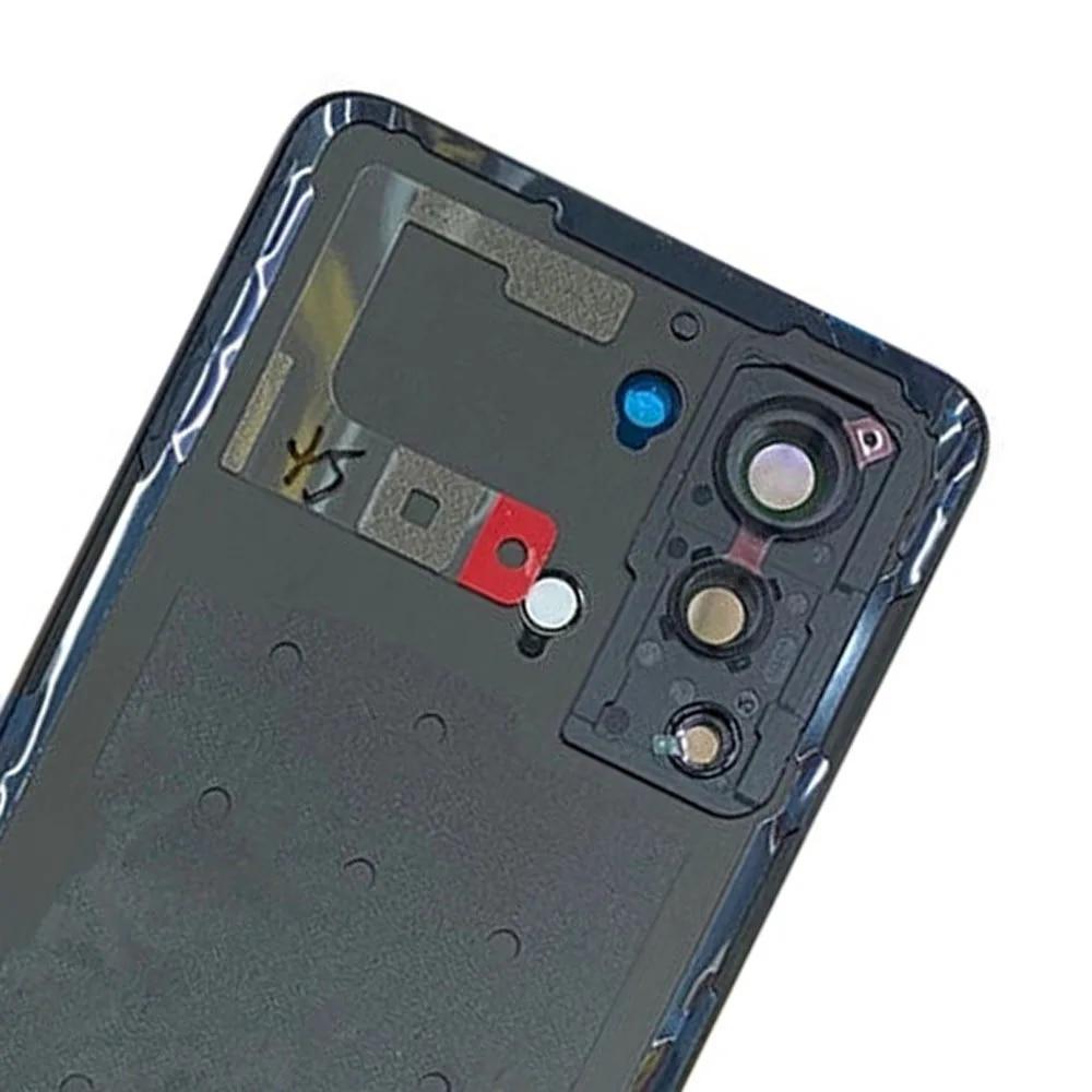 6,43 "для OnePlus Nord 2T 5G задняя стеклянная крышка батарейного отсека корпус задней двери + замена объектива камеры