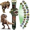 1PCS Dinosaur Projection Luminous Toy Children's Projector Flashlight Projection Watch Camera Bedtime Story