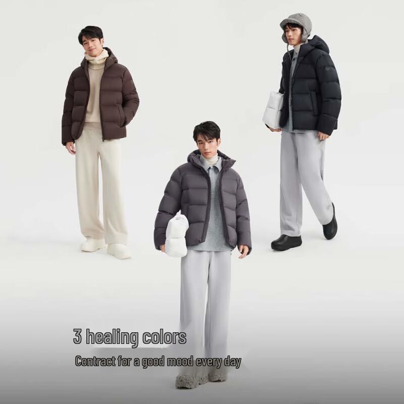 Bosideng B250245237 Loose Fit Hooded Down Jacket