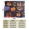 Dragon Age The Veilguard Lucanis Dellamorte Пледы Флисовые Смешные Теплые Пледы для Дома Все Сезоны Уличные