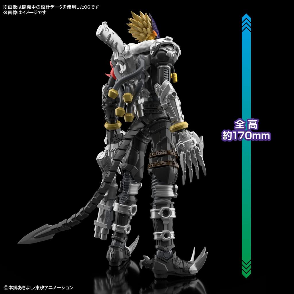 BANDAI SPIRITS Фигурка-рост Стандартный усиленный Digimon Tamers Beelzemon Предварительно окрашенный пластиковый набор для модели
