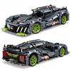 Peugeoted Speed Car Building Blocks Racing Vehicle Assemble Bricks Toys Gifts for Kids Boy