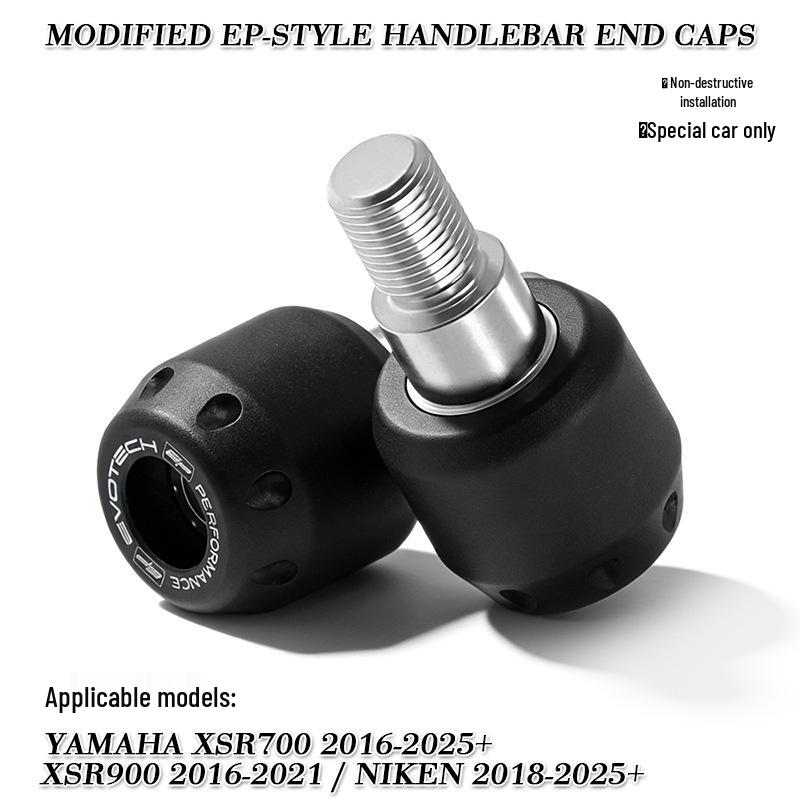 Aluminum Alloy Weighted Handlebar Ends for Yamaha XSR700/XSR900