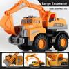Drop Resistant Engineering Transport Vehicle Toys Plastic Crane Truck Model  for Boys