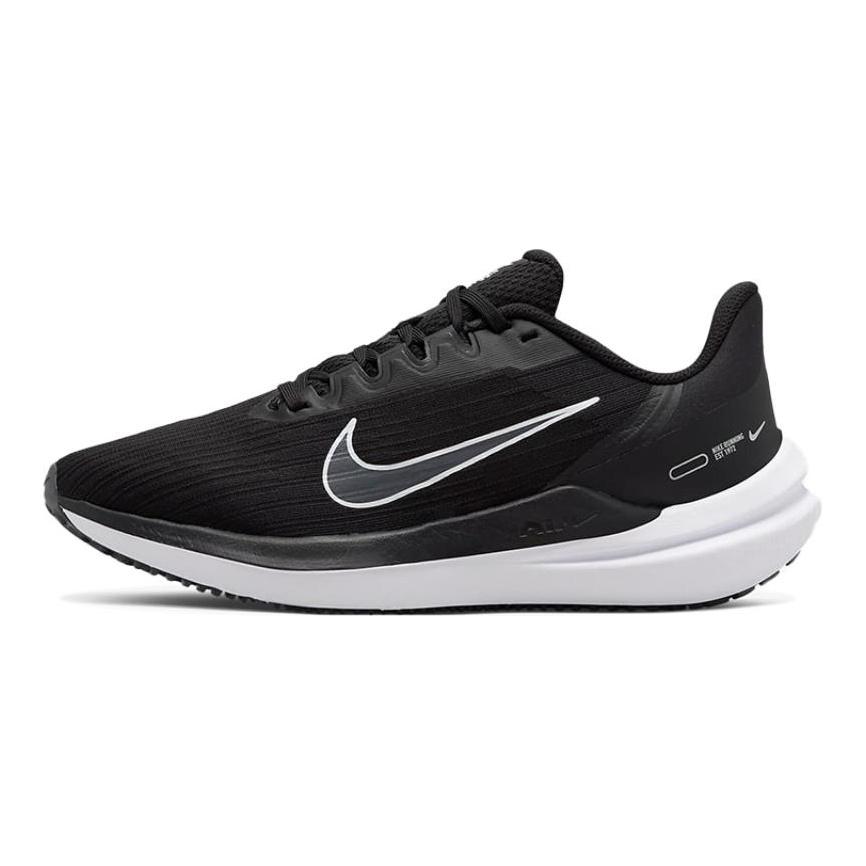 Nike Air Winflo 9 Черные Темно-серые Женские Кроссовки DD8686-001
