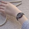 SEIKO LUKIA Happy Collection Женские Солнечные Радиоуправляемые Часы Модель SSQW101 Полностью Черные Титановые