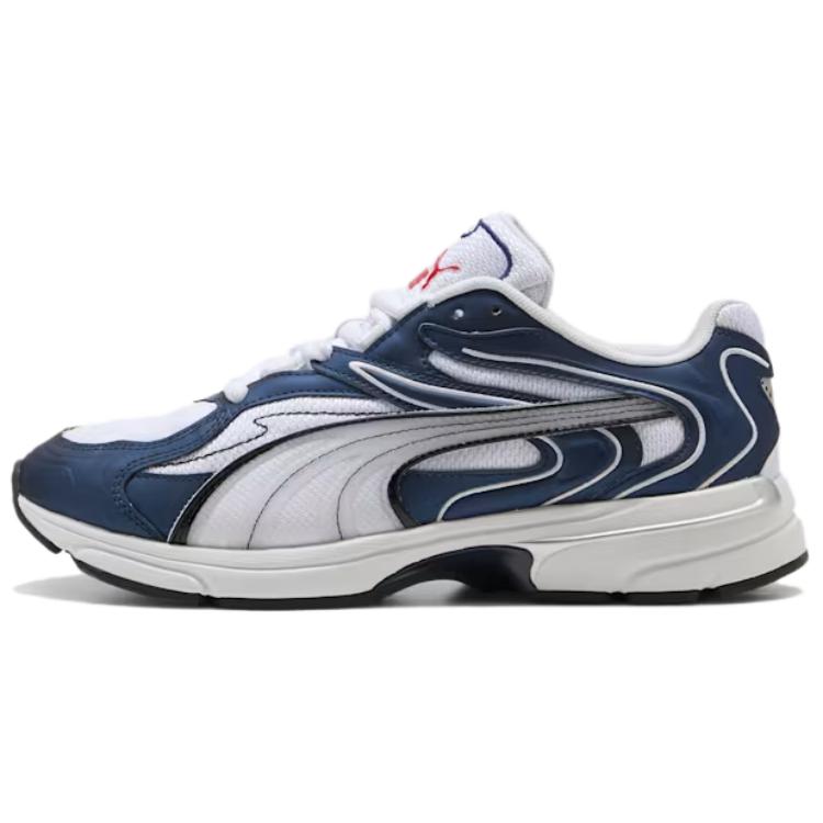 Puma Extos Millennium White Deep Navy Unisex Sneakers Blue 398784-01