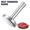 Отбиватель для мяса, flattening tool, пищевая нержавеющая сталь, кухонный молоток для мяса, большой круглый молоток для мяса, инструмент для размягчения, кухонный гаджет