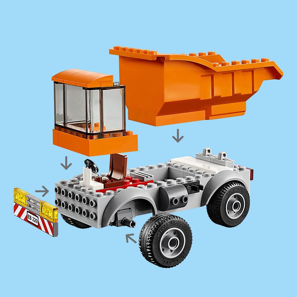 LEGO Городской мусоровоз 60220 игрушечный автомобиль для мальчиков