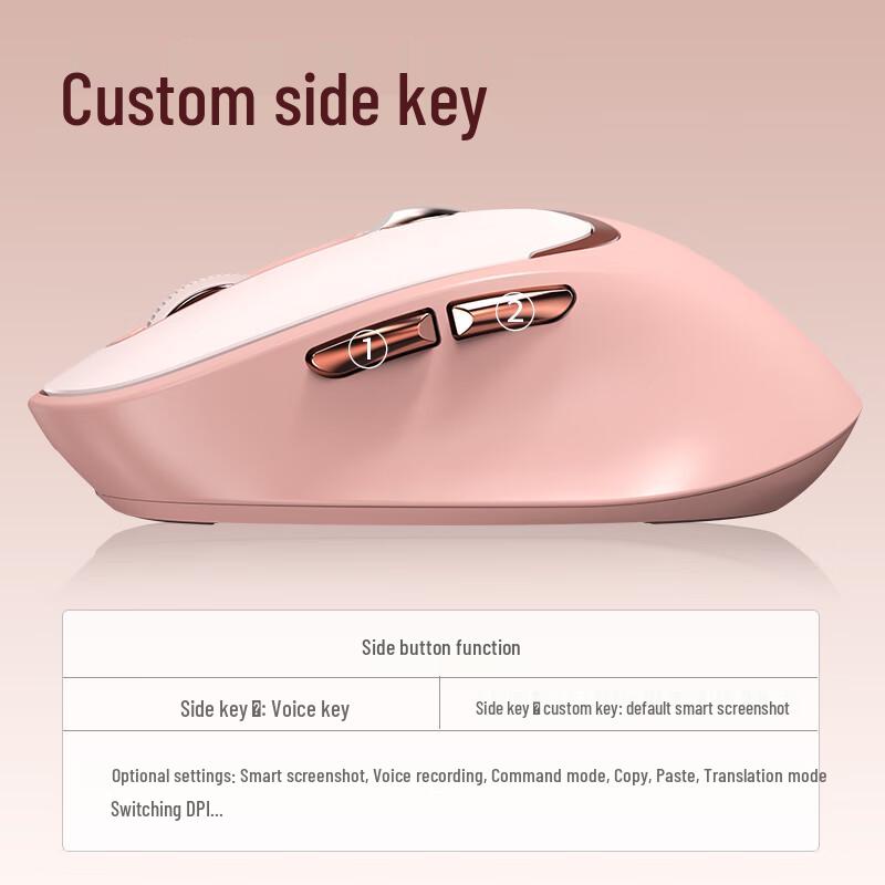 Newmine Dual Mode Wireless & Bluetooth Mouse