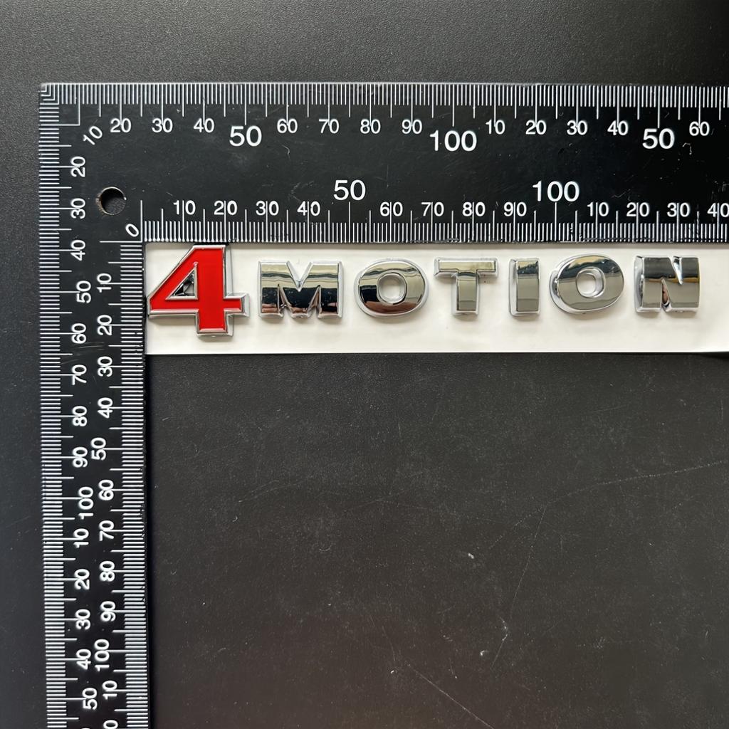 Логотип 4Motion Значок для автомобиля Эмблема для кузова/багажника автомобиля VW Наклейка для украшения