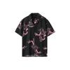 Li Ning Feng Xian Print Loose Casual Shirt Men shirts Black ASHR153-1