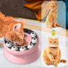 Интерактивные игрушки для кошек Миска-медленник Миска-пазл для домашних кошек Игрушка для питомца Помощь для пищеварения и умственной стимуляции