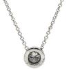 NON BRAND - Solitaire diamondNecklace K18WG/diamond Array
