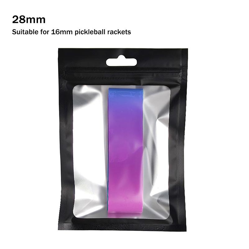 Прочная лазерная лента для защиты края ракетки - Прочная защита для головки ракетки для пиклбола - Легко наносимая защитная лента.