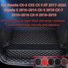 Коврик в багажник автомобиля для Mazda CX-5 CX5 CX 5 KF 2017- Mazda 3 2010-2014 CX-3 2018 CX-7 2010-2016 CX-9 2010- Аксессуары