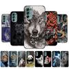 Для Motorola Moto G62 5G чехол для задней панели телефона защитный мягкий силиконовый черный чехол TPU лев волк тигр дракон