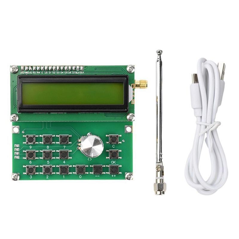 A84X-ADF4351 RF Signal Generator DC 4.5V-5.5V 35Mhz-4400Mhz High Precision Frequency Output 1K/10K/100K/1M Signal Source