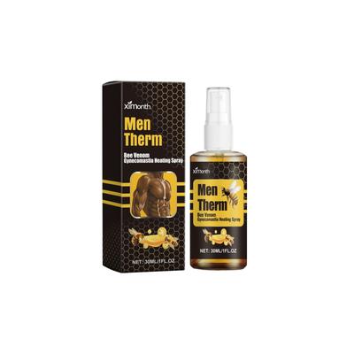 Согревающий спрей от гинекомастии, Best Men Bee Spray, Мужское масло, Мужское пчелиное масло, Подтягивающий спрей от гинекомастии для мужчин 30 мл