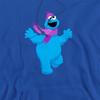 Sesame Street Unisex Adult Furry Friends Forever! Cookie Monster Hoodie
