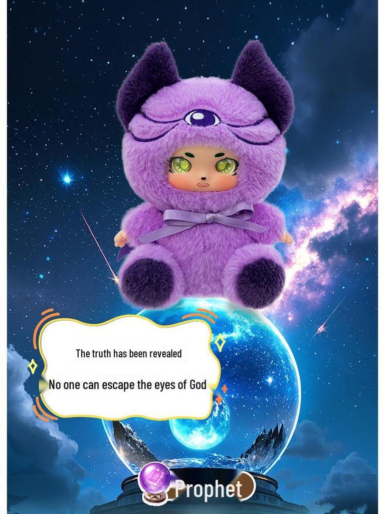 Милая виниловая кукла-подвеска из серии «Оборотень» - модный подарок для девочек