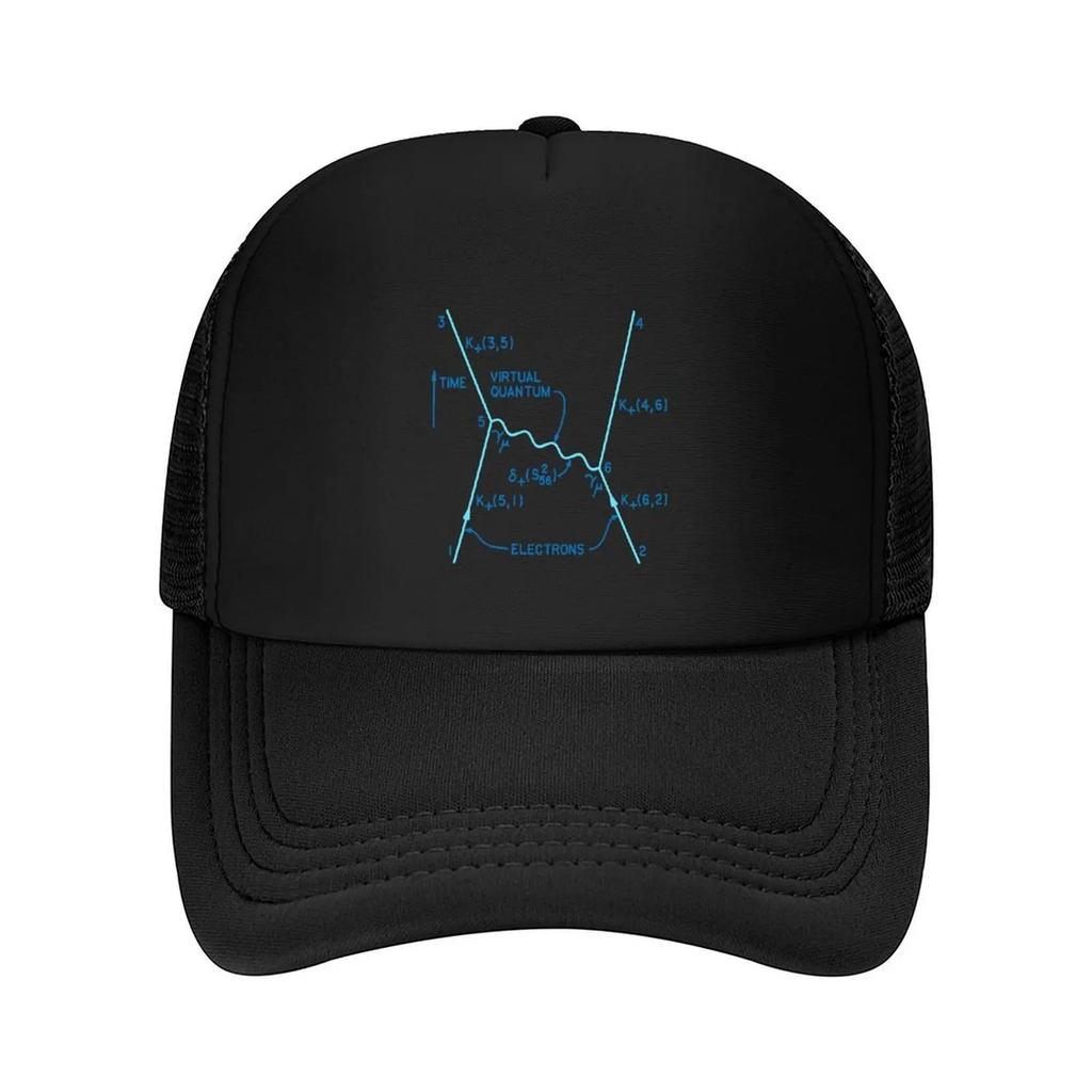 Original FeynUnisex diagram quantum physics Baseball Cap summer hat Uv Protection Solar Hat Custom Cap Unisexs Luxury Womens