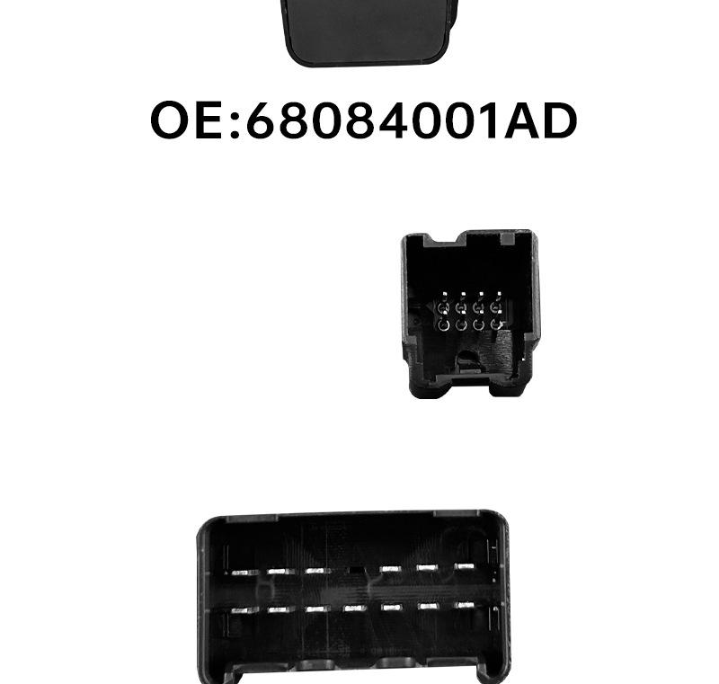 68084001AD: Переключатель стеклоподъемника левой водительской двери Dodge Jeep Liberty