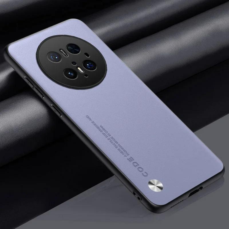 Простой чехол из искусственной кожи для Huawei Mate 70 Pro Plus 70Pro 60 Pura 70 Ультра ударопрочный матовый жесткий защитный чехол для камеры для Mate70