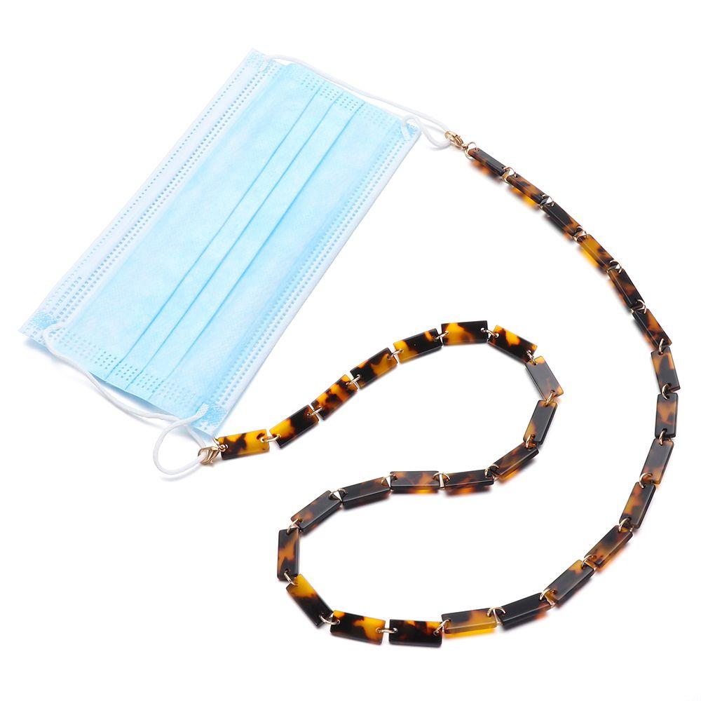 Acrylic Mask Chain Glasses Lanyard Around Neck Tortoise Mask Holder Sunglasses Chains for Women