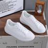 Spring and Summer New Manna Outdoor Little White Shoes Women's Fashion Casual Muffin Thick-soled Inner Height-increasing Couple Board Shoes