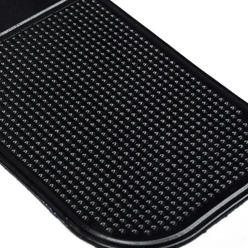 Автомобильный нескользящий коврик Magic Anti-Slip Slide-Not-Door Pad Sticky Dashboard Adhesive Cell Phone Mobile Holder Black Silicone