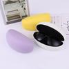 Fashion Leather Color Sunglasses Box Glasses Case Iron Box Sunglasses Case