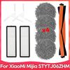 Подходит для ( Xiaomi STYTJ06ZHM Mijia Самоочищающийся Робот-пылесос Швабра Pro ) Фильтр Ролик Боковая щетка Тряпки для швабры Аксессуары