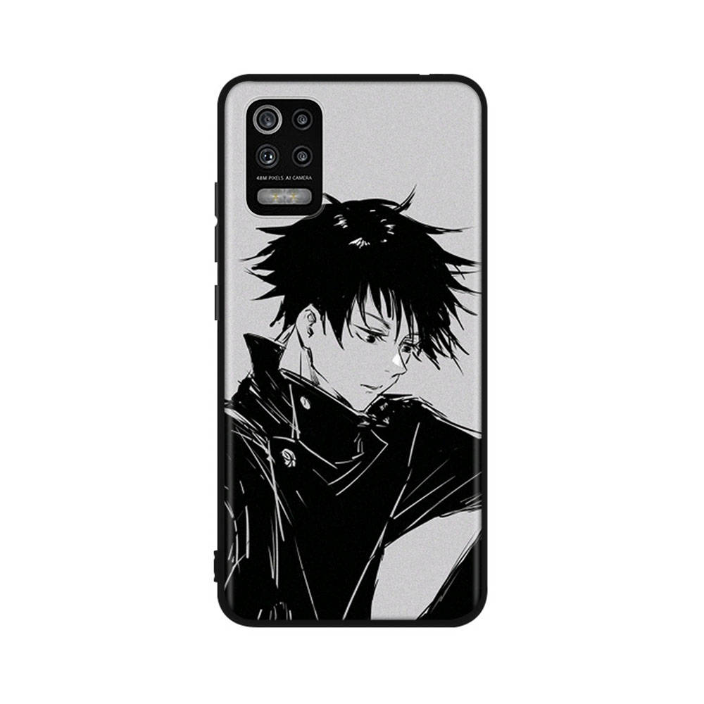 DT22 Jujutsu Kaisen Case for OPPO Reno 8 6 5 4 Pro Find X3 A17 A31 A38 A40 A53 A54 A55 A74 A76 A78 A77 A80 A94 A95 A96 Lite Black Soft Cover