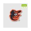 Mlb Baltimore Orioles Jibbitz Charm 10012765