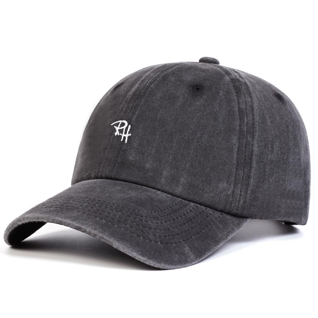 Ретро кепка с вышивкой букв – Регулируемая бейсболка из стираного хлопка для мужчин и женщин для улицы
