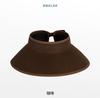 Summer Roll up Straw Hat Wide Brim Sun Visor Cap Beach Hat for Women