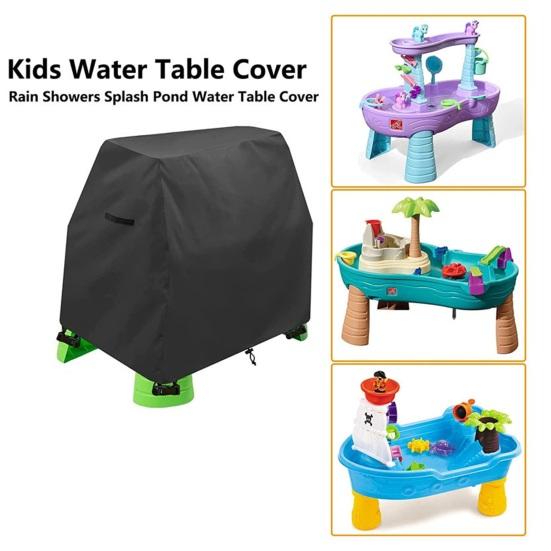 Чехол для водного стола с регулируемым шнурком и ручкой, устойчивый к УФ-излучению, водонепроницаемый, простой в установке, защитный чехол для уличных игрушек