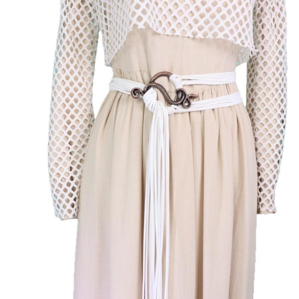 PU Leather, Metal Rope Ring Knotted Belt Decoration Viking Crossbody Chain  Witch Outfit