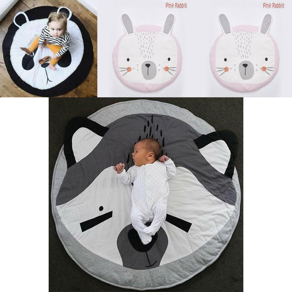 Принт лисы Животные Мягкий игровой коврик для объятий для развития младенцев и взаимодействия родителей и детей