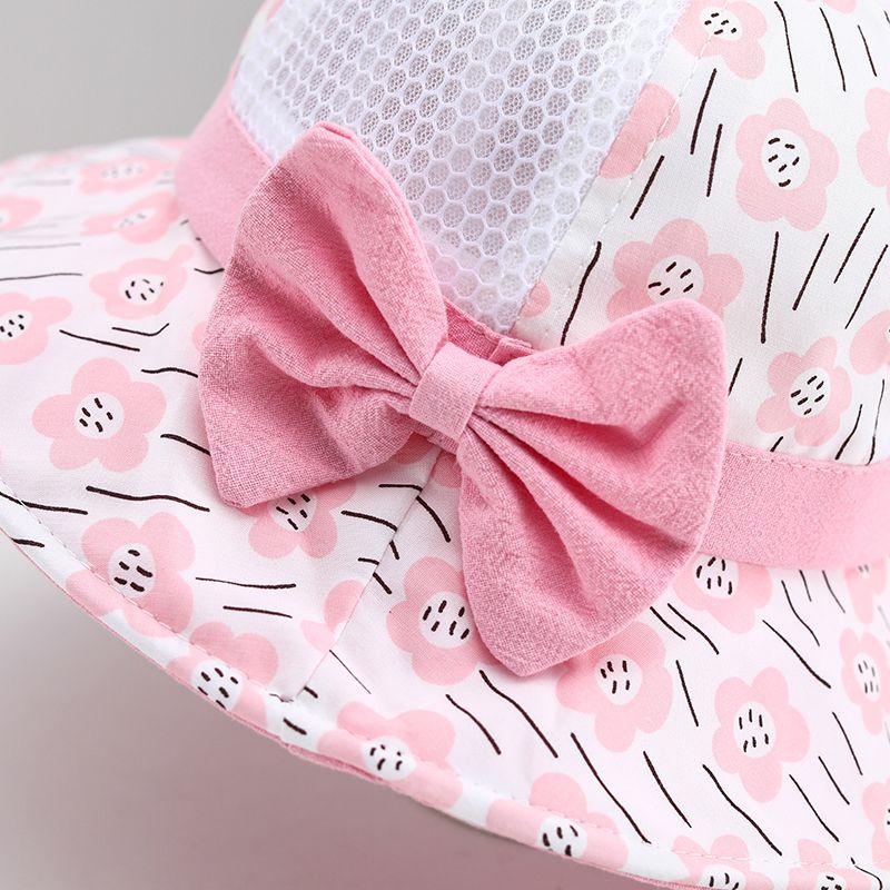 Baby Hat Summer Thin Style Children's Sunscreen Sun Hat Net Fisherman Hat Boys and Girls Baby Sun Hat Summer Style