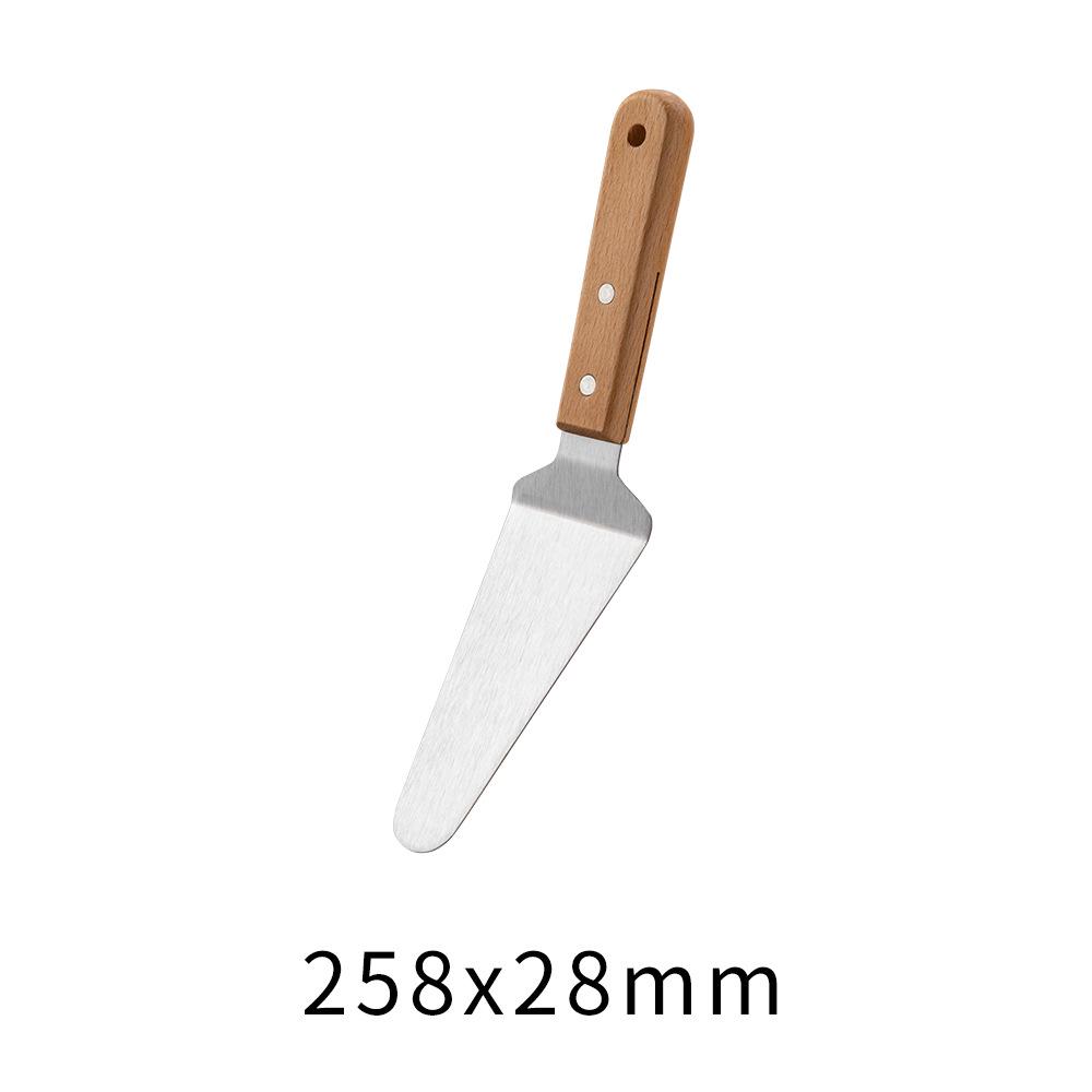 Stainless Steel Teppanyaki Spatula & Scraper Blade for Stir-fry and Jianbing